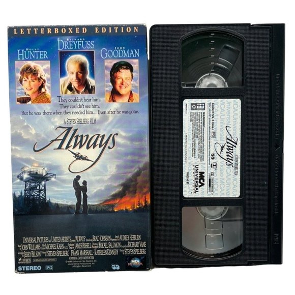 Media Always Vhs Movie Richard Dreyfus Holly Hunter John Goodman